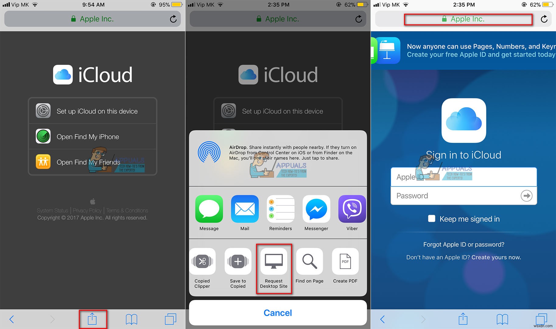 Cách đăng nhập vào iCloud.com bằng iPhone hoặc iPad của bạn 