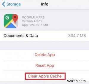 Làm thế nào để xóa bộ nhớ cache và dữ liệu iPhone 