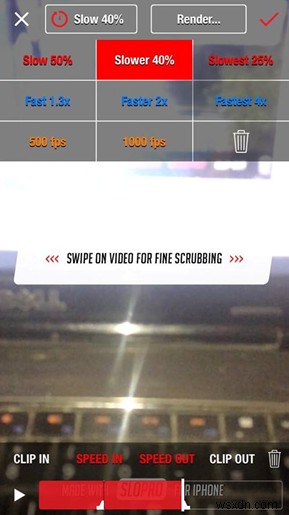 SloPro - Ứng dụng Slow Motion dành cho iOS (iPad / iPhone) 
