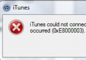 GIẢI QUYẾT:Lỗi 0xe8000003 trên iTunes khi kết nối iPod / iPad / iPhone 