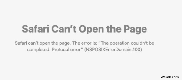 Khắc phục:Lỗi NSPOSIXErrorDomain trên Mac OS X 
