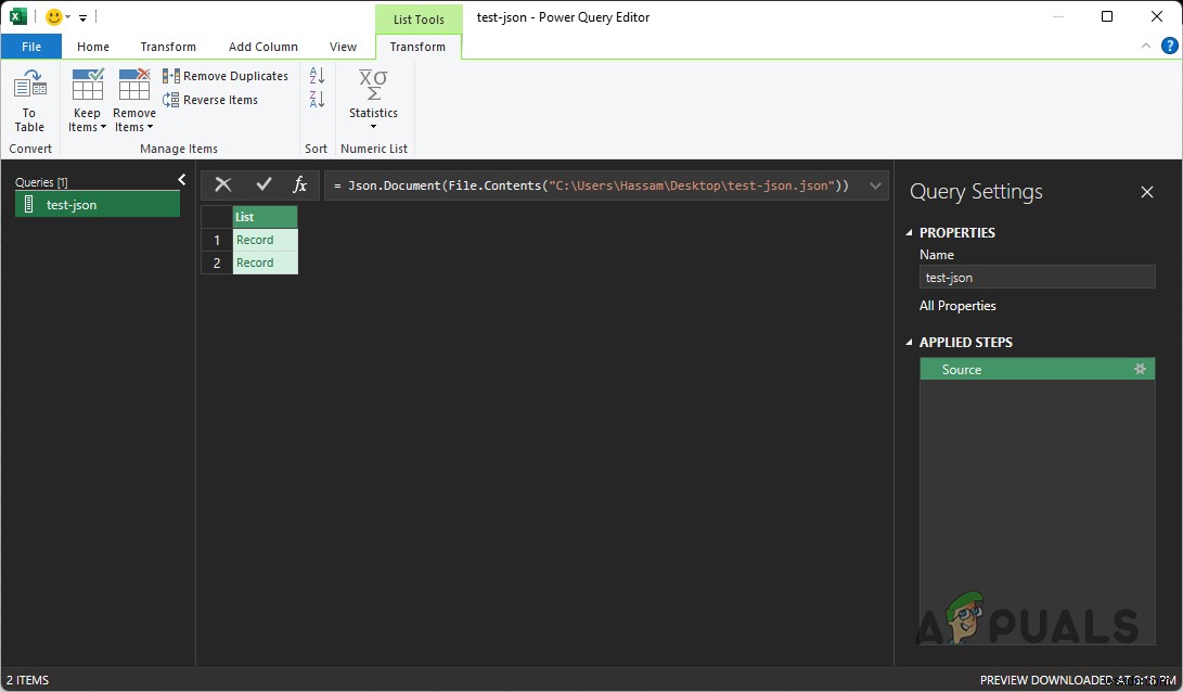 Làm thế nào để chuyển đổi JSON sang Excel? 