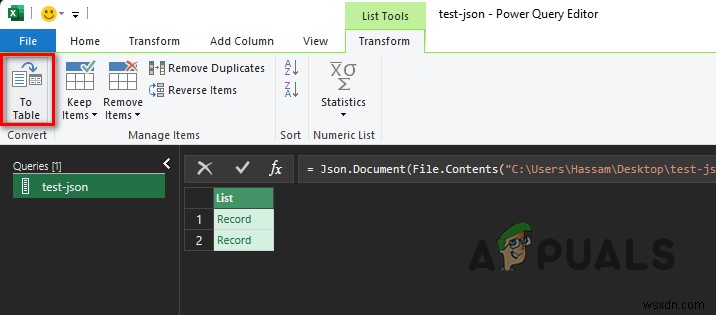 Làm thế nào để chuyển đổi JSON sang Excel? 