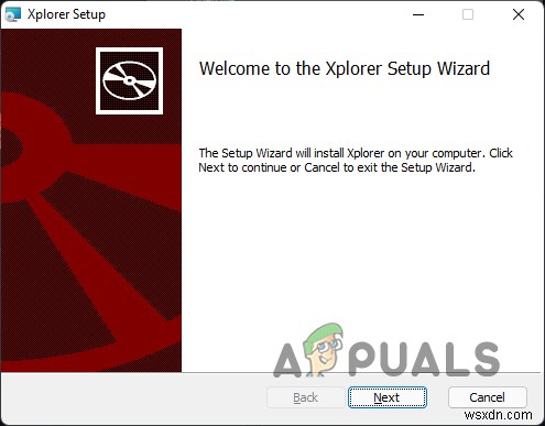 Làm thế nào để cài đặt Xplorer trong Windows? 