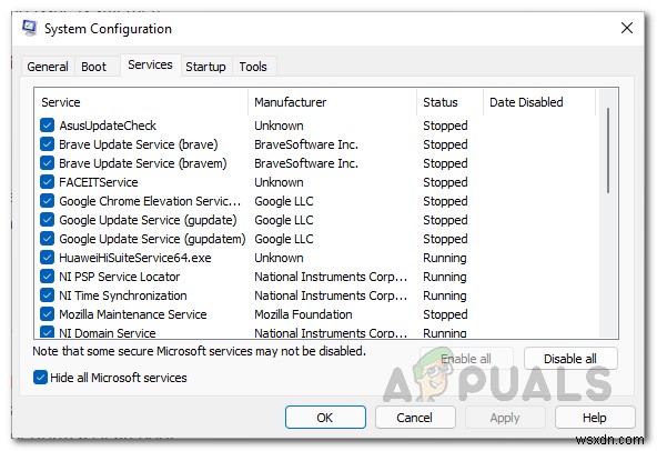 Cách khắc phục lỗi EXCEPTION_ACCESS_VIOLATION trong Windows 11/10? 