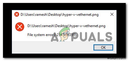 Làm thế nào để khắc phục “Lỗi hệ thống tệp -2147163893” trên Windows 11 và 10? 