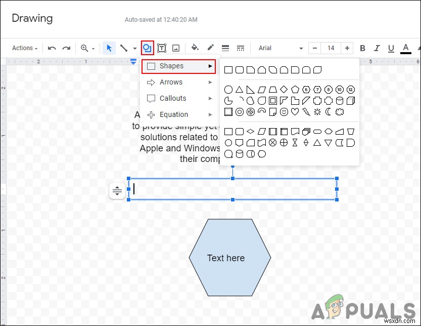 Làm thế nào để Chèn Hộp Văn bản vào Google Tài liệu một cách dễ dàng? 