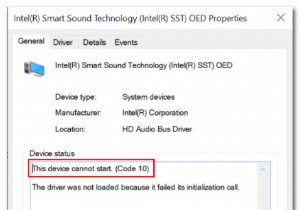 Cách sửa lỗi ‘Công nghệ âm thanh thông minh Intel OED’ không khởi động chính xác 