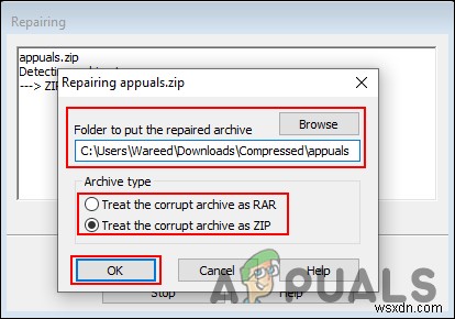 Cách khắc phục lỗi  7zip không thể mở tệp dưới dạng lưu trữ  khi mở tệp lưu trữ 