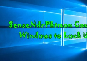 Cách khắc phục  SenseNdrPktmon  khiến Windows bị khóa? 