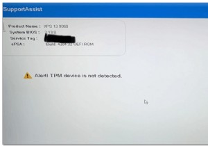 Làm thế nào để sửa chữa thiết bị TPM không được phát hiện? 