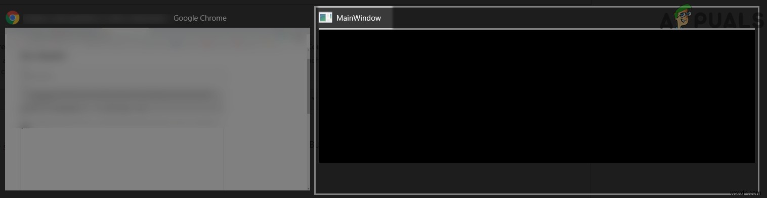 Cách sửa cửa sổ  MainWindow  lạ trên máy tính để bàn 