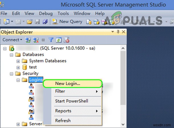 Cách khắc phục lỗi đăng nhập không thành công Microsoft SQL Server:18456 