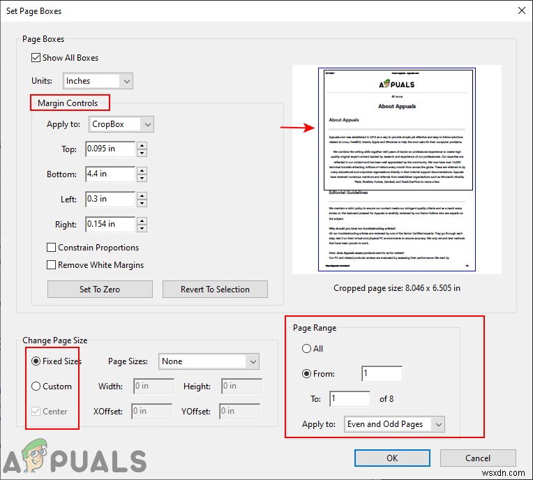 Làm thế nào để Cắt hoặc Thay đổi kích thước Trang PDF của bạn một cách dễ dàng? 