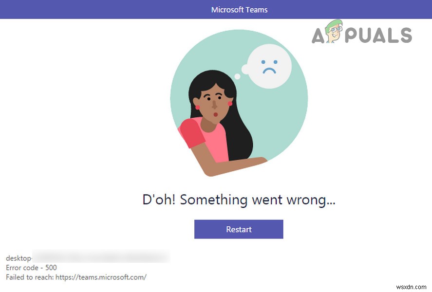 Mã lỗi 500 của Microsoft Teams trên PC, Mac và Chrome (Giải pháp) 