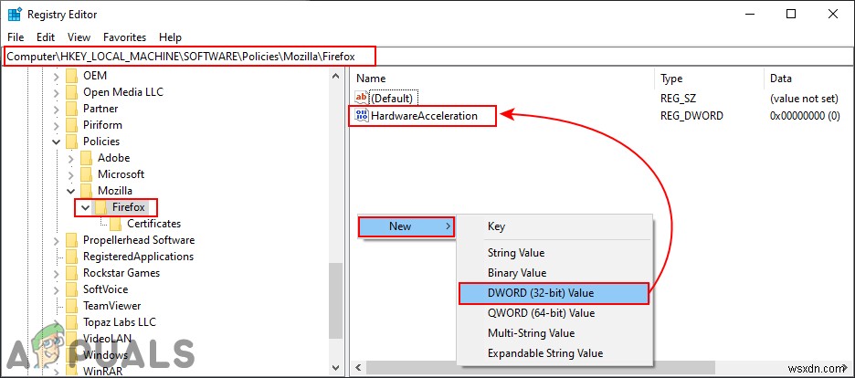 Tắt hoặc bật Tăng tốc phần cứng trong Trình duyệt web (Edge, Chrome và Firefox) 