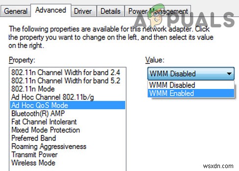 Khắc phục sự cố kết nối Intel Dual Band Wireless-AC 7260 