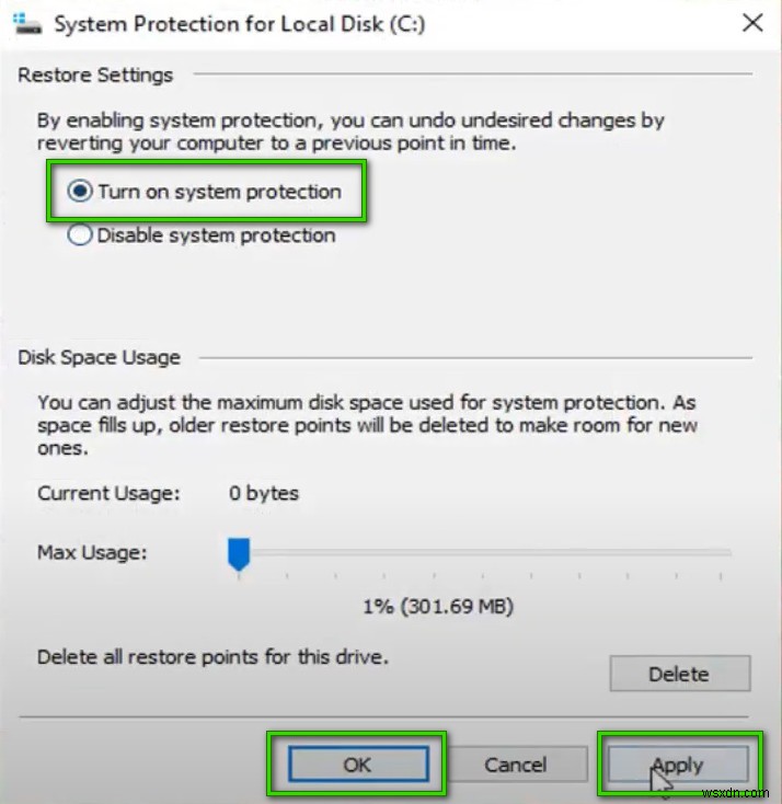 Làm thế nào để khắc phục mã lỗi điểm khôi phục hệ thống 0x80042308 trên Windows 10? 