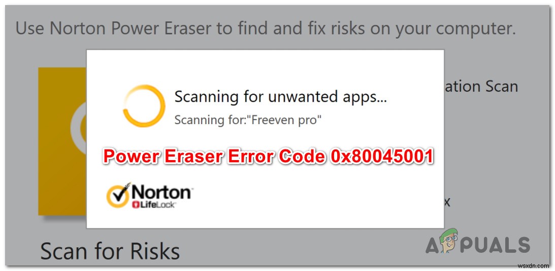 Làm thế nào để sửa mã lỗi Norton Power Eraser 0x80045001 trên Windows 10? 