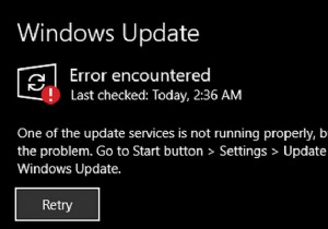 [SOLVED] Một trong những dịch vụ cập nhật không chạy đúng cách trong Windows Update 