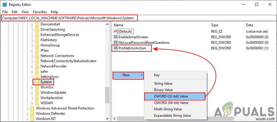 Làm thế nào để Bật hoặc Tắt Đăng nhập Người dùng có Hồ sơ Tạm thời trong Windows? 