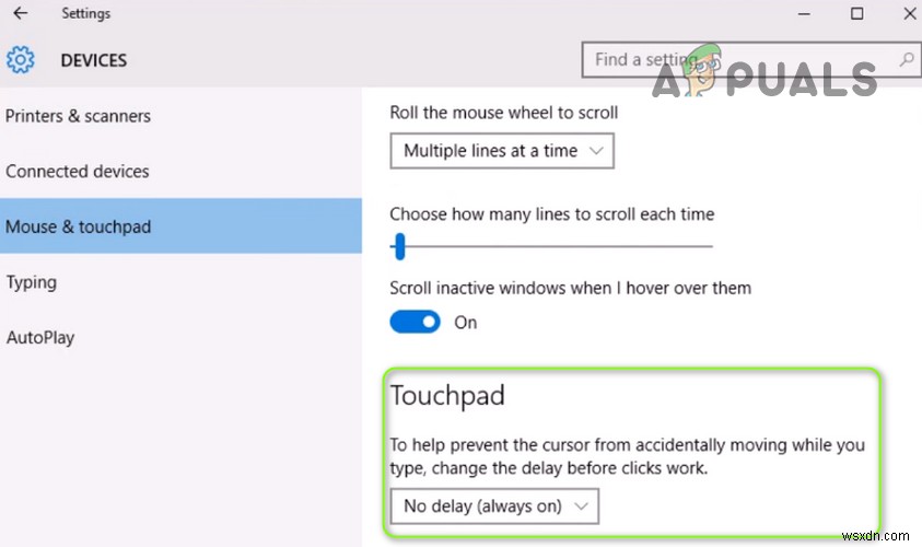 Làm thế nào để Dừng Tự động Chọn Con trỏ Chuột khi Di chuột qua Siêu kết nối trong Windows 10? 