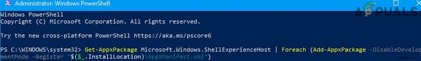 Khắc phục:Microsoft.Windows.ShellExperienceHost và Microsoft.Windows.Cortana Ứng dụng cần được cài đặt? 