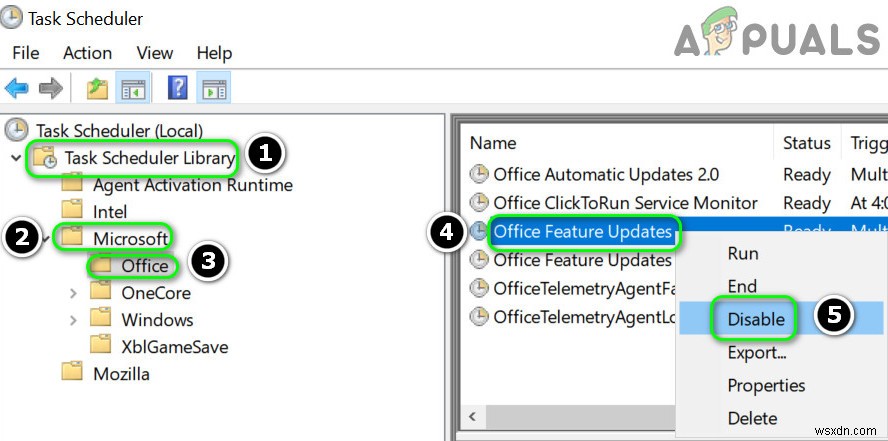 Khắc phục:Trình trợ giúp Microsoft Office SDX- CPU cao trong nền 