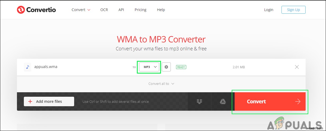 Làm thế nào để chuyển đổi tệp WMA sang MP3? 