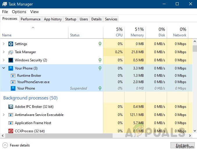 Yourphone.exe Sử dụng CPU cao? Đây là cách khắc phục 