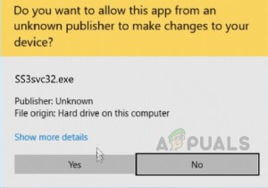 [ĐÃ CỐ ĐỊNH] SS3svc32.exe bật lên khi khởi động 