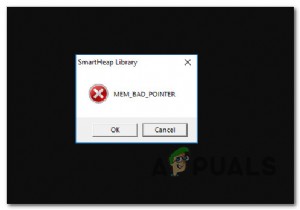 [FIX] MEM_BAD_POINTER / MEM_BAD_POINTER (Cửa sổ bật lên Thư viện SmartHeap) 