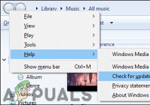 Cách Bật/Tắt Tự động Cập nhật cho Windows Media Player?