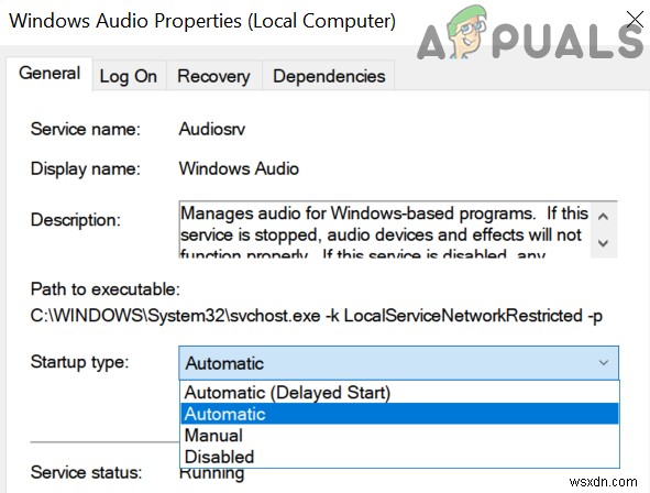 Khắc phục:Âm thanh không hoạt động sau khi cập nhật Windows 10 phiên bản 2004 