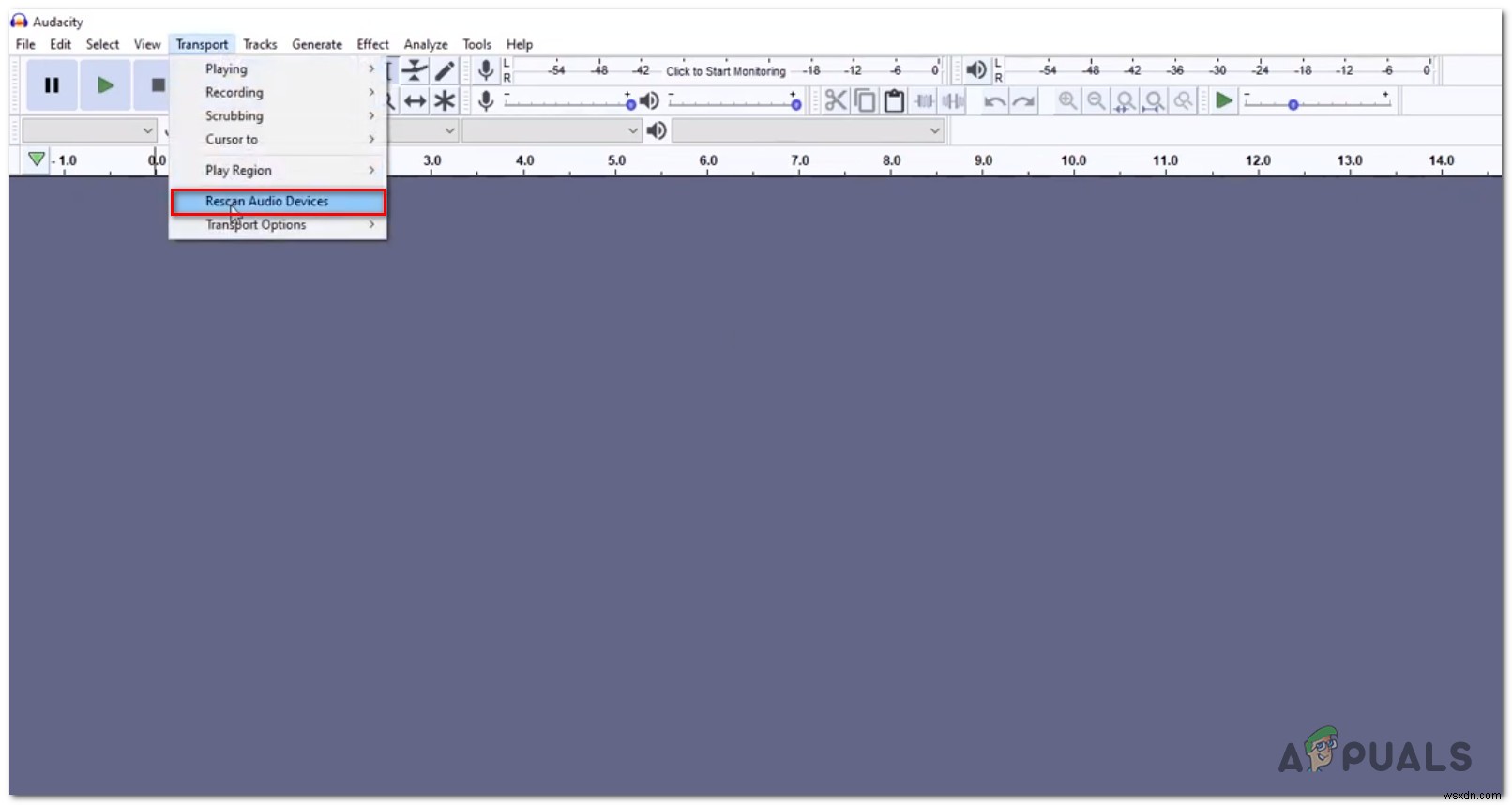 Cách sửa lỗi Audacity  Internal PortAudio Error  trên Windows 10 