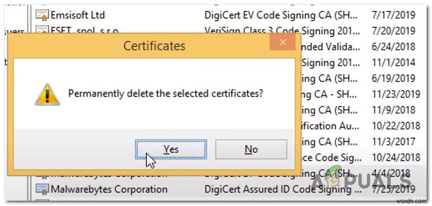 [Khắc phục] Lỗi thời gian chạy khi cài đặt Malwarebytes (Không thể cài đặt Proc) 