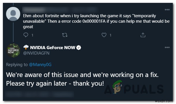 [Khắc phục] Lỗi 0x000001FA với Nvidia GeForce Now 