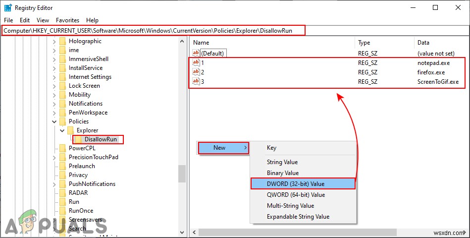 Làm thế nào để ngăn người dùng chạy các ứng dụng Windows được chỉ định? 