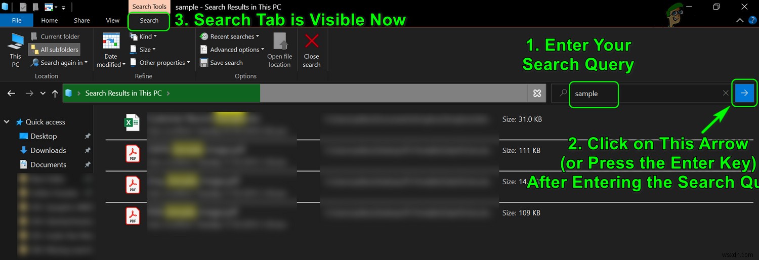 Khắc phục:Thiếu Tab Tìm kiếm ‘File Explorer (Windows 10 - 1909)’ 