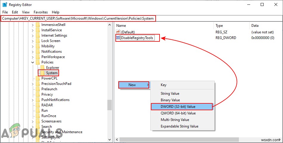 Làm thế nào để vô hiệu hóa quyền truy cập vào sổ đăng ký Windows cho tài khoản chuẩn? 