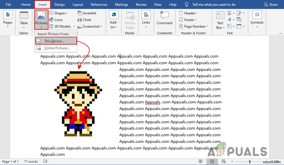 Làm thế nào để bọc văn bản xung quanh hình ảnh trong Microsoft Word? 