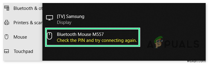  Kiểm tra mã PIN và thử kết nối lại  Lỗi ghép nối Bluetooth trên Windows 10 [ĐÃ CỐ ĐỊNH] 