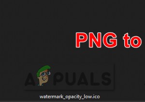 Làm thế nào để chuyển đổi PNG thành ICO? 
