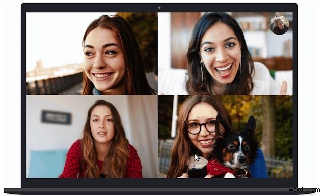 Cách làm mờ nền video trong Skype 