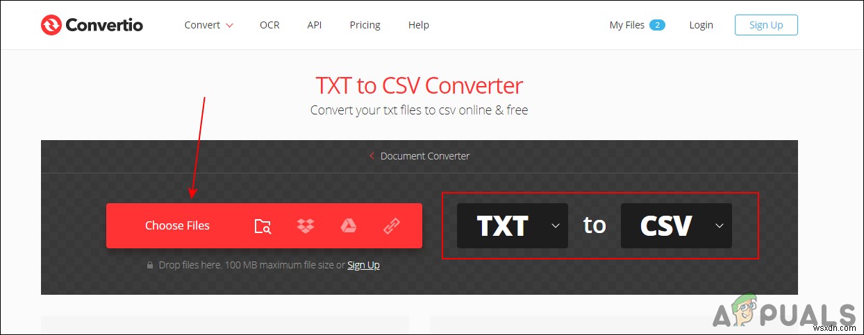 Làm thế nào để chuyển đổi TXT sang CSV? 