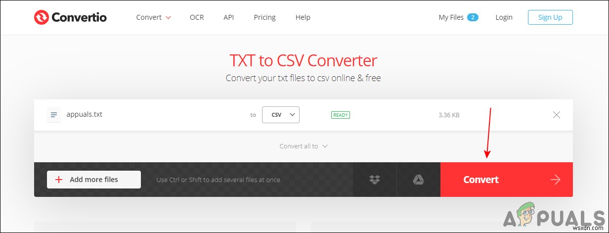 Làm thế nào để chuyển đổi TXT sang CSV? 