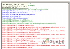 [Khắc phục] Lỗi ‘Vi phạm quyền truy cập’ hợp nhất các plugin 