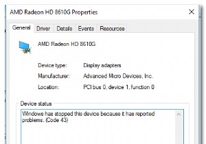 [Khắc phục] Lỗi (Mã 43) với GPU AMD Radeon 