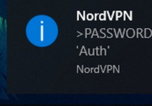 Khắc phục:Xác minh mật khẩu NordVPN  Auth  không thành công 