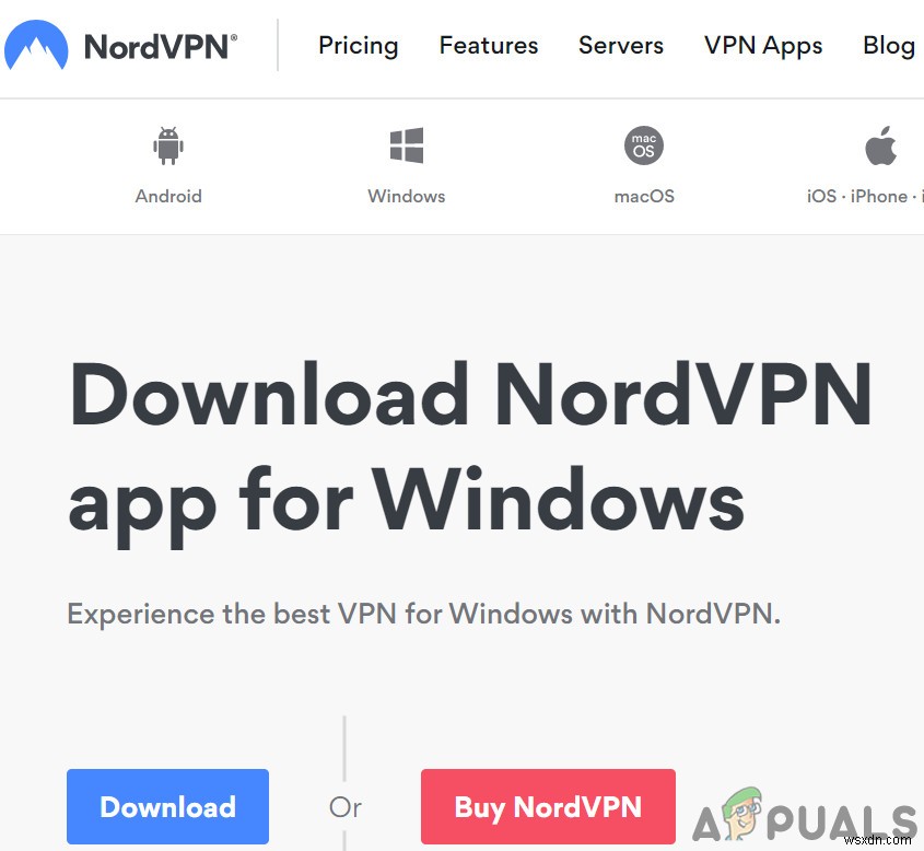 Khắc phục:Xác minh mật khẩu NordVPN  Auth  không thành công 